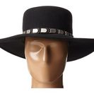 Accesorii Femei San Diego Hat Company WFH8013 Floppy Brim with Silver Faux Leather Band Black