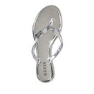 Incaltaminte Femei GUESS Kassie Thong Sandals silver