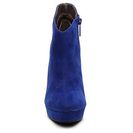 Incaltaminte Femei Michael Antonio Cerras Wedge Bootie Cobalt