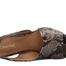 Incaltaminte Femei Calvin Klein Linnette Natural Snake Print Leather