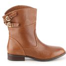 Incaltaminte Femei Chinese Laundry Face Off Bootie Cognac