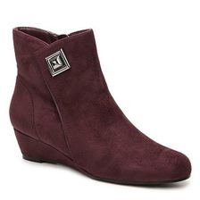 Incaltaminte Femei Impo Gio Wedge Bootie Burgundy