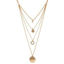 Bijuterii Femei Forever21 Layered Pendant Necklace Gold