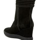 Incaltaminte Femei Aquatalia Caitlin Faux Fur Wedge Boot BLACK