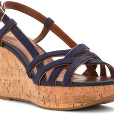 Ralph Lauren Quaylin Modern Navy Polo Tan Elko Nubuck