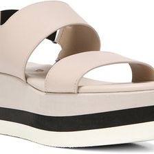 Via Spiga Neza Light Taupe/Black Baby Dull Leather