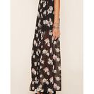 Incaltaminte Femei Forever21 Faux-Wrap Floral Maxi Skirt Blackrose
