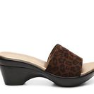 Incaltaminte Femei Athena Alexander Terra Wedge Sandal Leopard