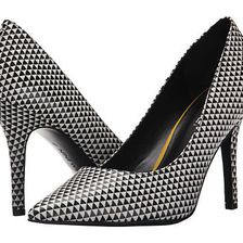 Incaltaminte Femei Nine West Jackpot BlackWhite Leather