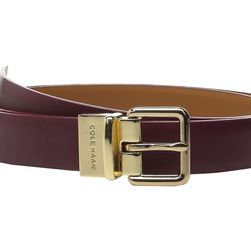 Cole Haan 25mm Dress Calf Reversible Belt Zinfandel