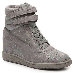 Incaltaminte Femei PUMA Sky High-Top Wedge Sneaker - Womens Grey