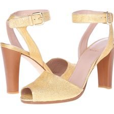 Stuart Weitzman Waycool Oro Foil Nappa