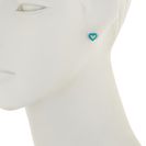 Bijuterii Femei Marc by Marc Jacobs Open Heart Stud Earrings WINTERGREEN