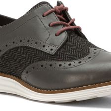 Cole Haan Original Grand Wingtip Castlerock Tweed/Optic White