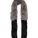 Accesorii Femei UGG Patten Long Pile Block Scarf Black Multi