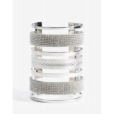 Bijuterii Femei CheapChic Crave You Caged Metal Cuff Met Slvr