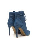 Incaltaminte Femei CheapChic Cool And In Control Denim Booties Blue