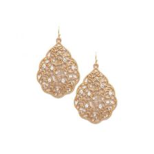 Bijuterii Femei Forever21 Rhinestone Drop Earrings Gold