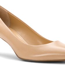 Michael Kors MK Flex Kitten Pump Nude Smooth Kid