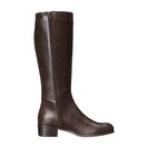 Incaltaminte Femei GUESS Tafn Wide Calf Brown Nappa PU