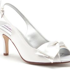 Dyeables Faye White Satin