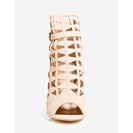 Incaltaminte Femei CheapChic Tessa Ladies Night Bootie Nude