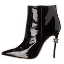 Incaltaminte Femei DSQUARED2 Ankle Boot Vernice Nero