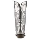 Incaltaminte Femei Coconuts By Matisse Rancho Metallic Cowboy Boot Silver