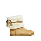 Incaltaminte Femei GUESS Adonna Faux-Suede Boots natural fabric