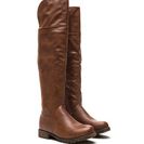 Incaltaminte Femei CheapChic Ground Up Faux Leather Boots Chestnut