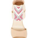 Incaltaminte Femei Michael Antonio Lowdie Peep Toe Heel Natural