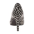 Incaltaminte Femei Seychelles Frequency BlackWhite Chevron