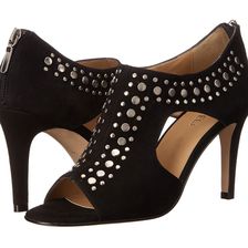 Vaneli Baccy Black Suede/Silver Studs
