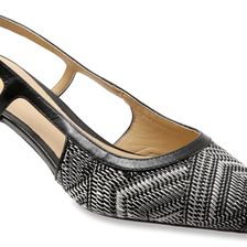 Trotters Kimberly Black White Multi/Black