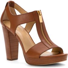 Michael Kors Berkeley Sandal Luggage Leather