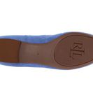 Incaltaminte Femei LAUREN Ralph Lauren Camern Summer Blue Kid Suede