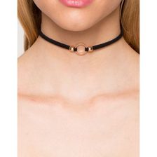 Bijuterii Femei CheapChic Suede Ringer Choker Black