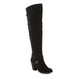 Incaltaminte Femei Madden Girl Dallas Over The Knee Boot Black