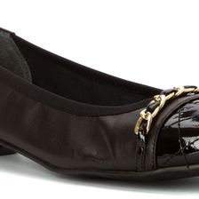 Walking Cradles Minnie Black Nappa/Quilted Patent