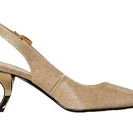 Incaltaminte Femei J Renee Alaric Gold Glitter Fabric