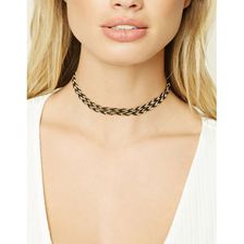 Bijuterii Femei Forever21 Layered Chain Choker Goldblack