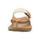 Incaltaminte Femei Rockport Weekend Casuals Keona Gore Thong Rich Tan Smooth