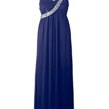 Rochie maxi one-shoulder 