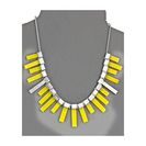 Bijuterii Femei French Connection Radial Frontal Necklace SilverYellow