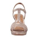 Incaltaminte Femei Clarks Jenness Night Champagne Metallic Leather