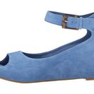 Incaltaminte Femei Johnston Murphy Tricia Ankle Strap Blue Kidsuede