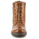 Incaltaminte Femei GC Shoes Ventura Combat Boot Cognac