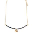 Bijuterii Femei Forever21 Beaded Elephant Necklace Antique goldmulti