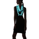 Accesorii Femei Echo Design Circular Waves Loop Scarf Caribbean Blue
