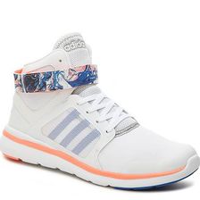 Incaltaminte Femei adidas NEO Cloudfoam Xpression High-Top Sneaker - Womens WhiteBlue